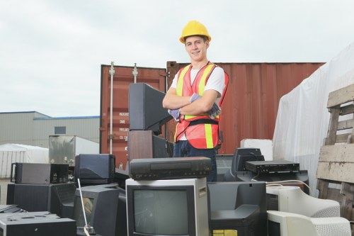 Recycling and waste sorting in London